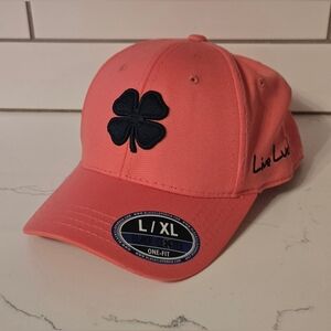 Black Clover Live Lucky One Fit Golf Hat Cap Size L/XL  Pink
